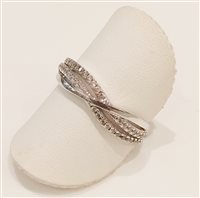 Anello Vidali Gioielli Donna in Oro bianco Zircone ANOR-20-34 - ANOR-20-34